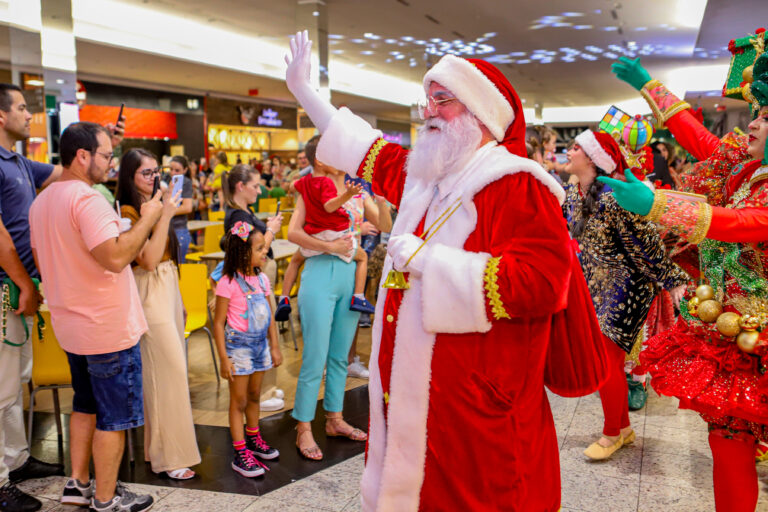 Crédito fotos chegada Papai Noel 2023 - Daniel Mafra