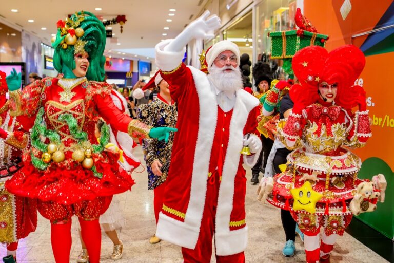 Crédito fotos chegada Papai Noel 2023 - Daniel Mafra