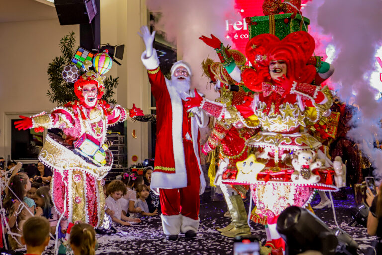 Crédito fotos chegada Papai Noel 2023 - Daniel Mafra