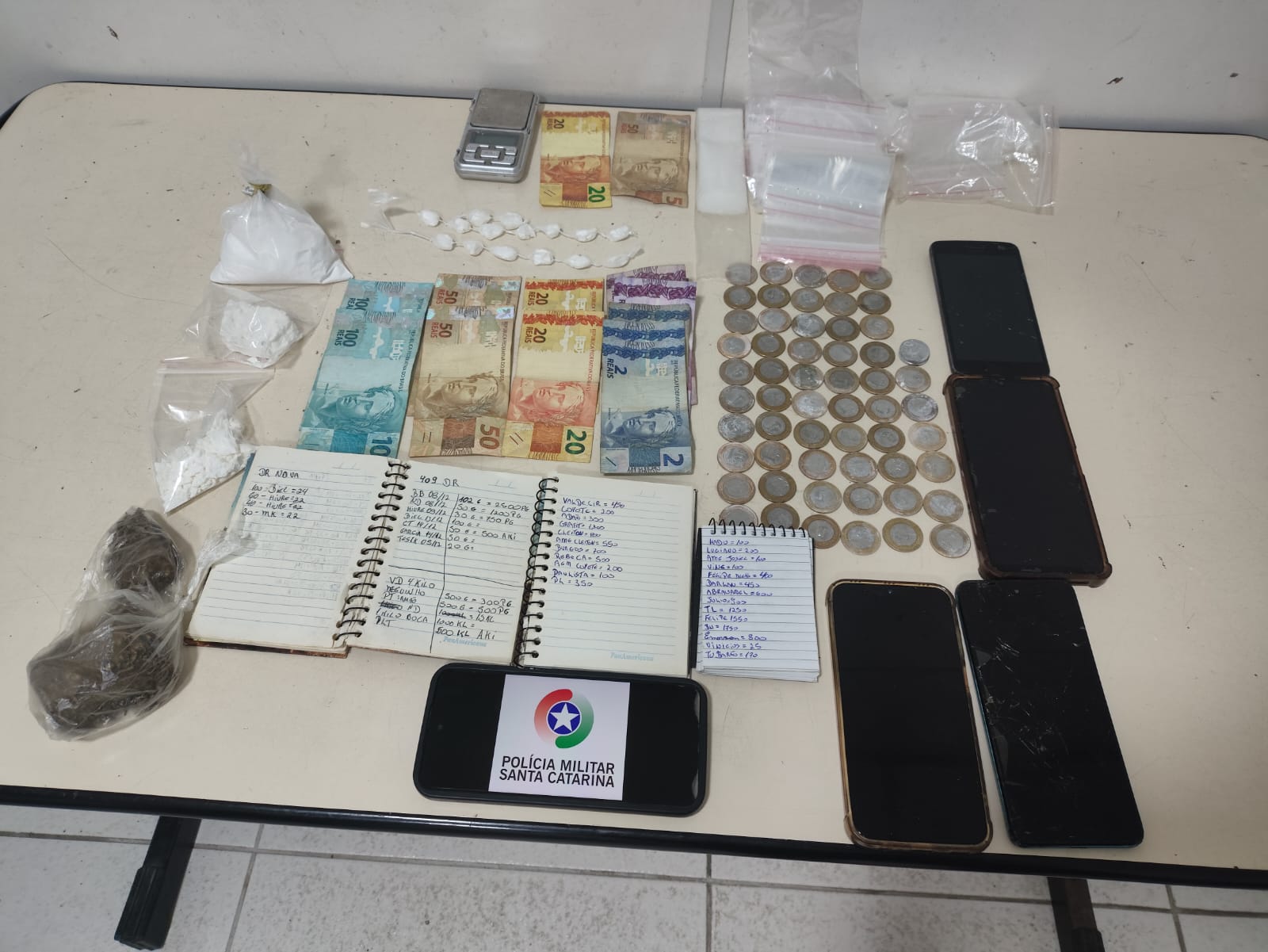 Trafico de Drogas em Gaspar