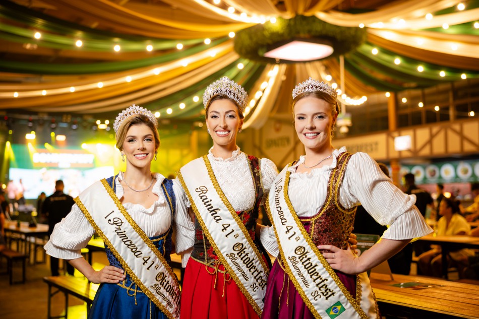 Inscrições para o concurso da realeza da 42ª Oktoberfest Blumenau terminam nesta terça-feira