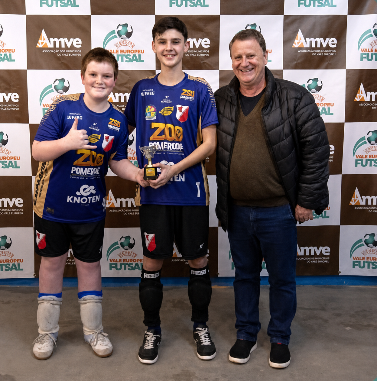 Pomerode é campeão Sub-15 do Circuito Vale Europeu de Futsal