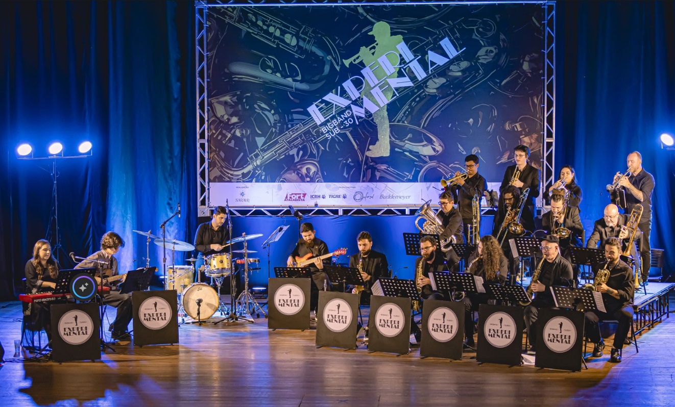 Experimental Big Band apresenta show gratuito no Norte Shopping