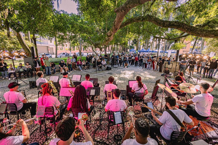Experimental Big Band apresenta show gratuito no Norte Shopping