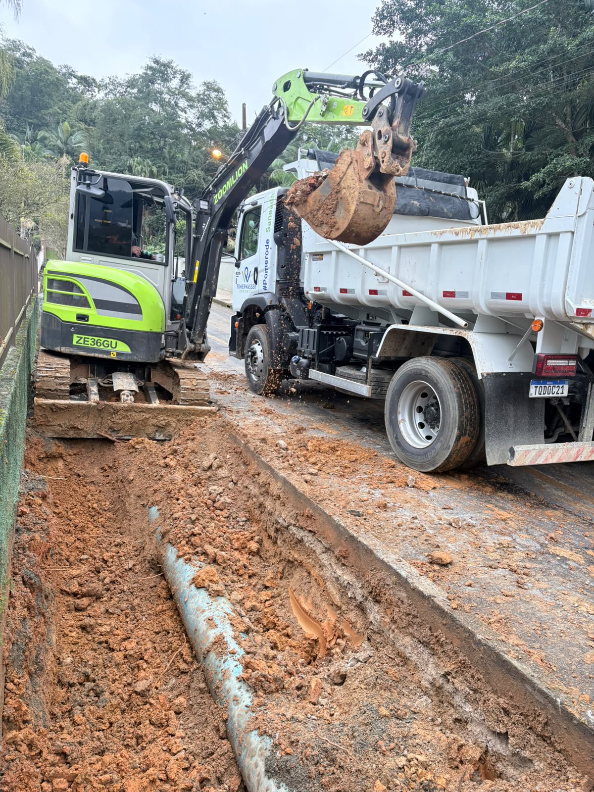 ETA 1 é reativada e abastecimento de água começa a ser normalizado em Pomerode