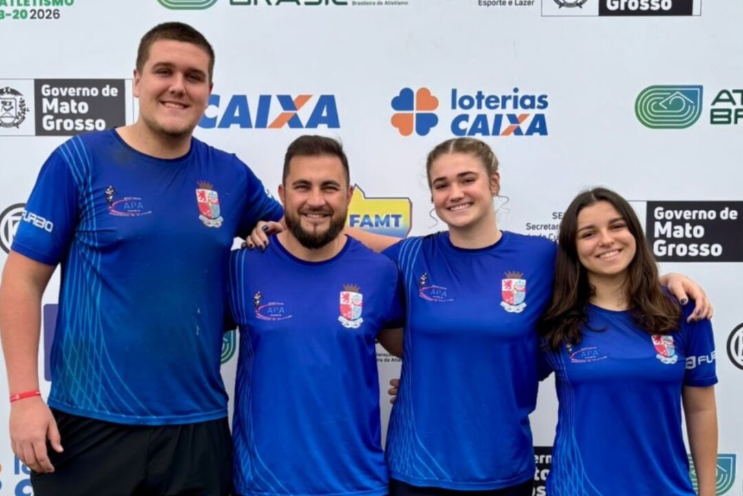 Pomerodenses alcançam Top 10 no Brasileiro Sub-20 de Atletismo