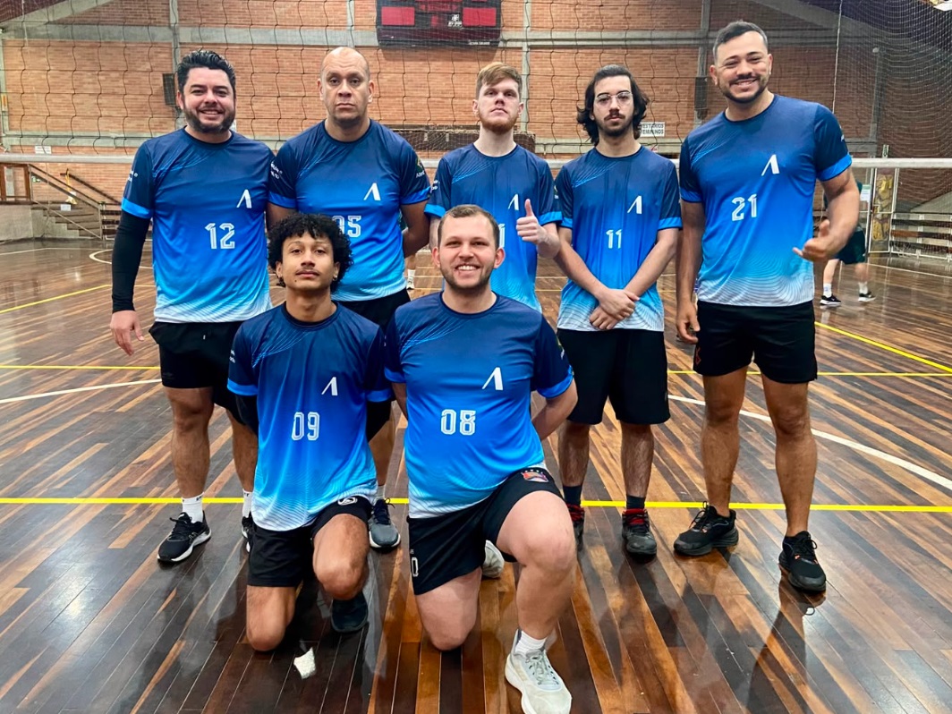 Fiedler conquista a 2ª etapa do Voleibol Masculino dos Jogos Entre Empresas