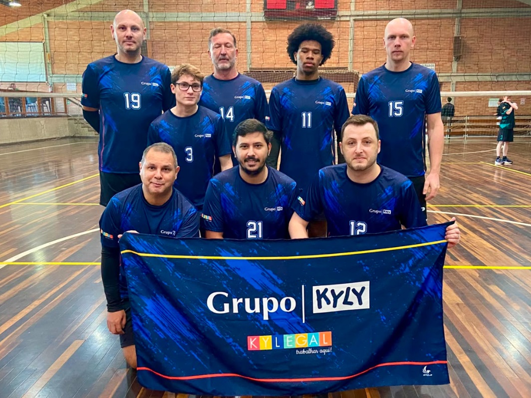 Fiedler conquista a 2ª etapa do Voleibol Masculino dos Jogos Entre Empresas