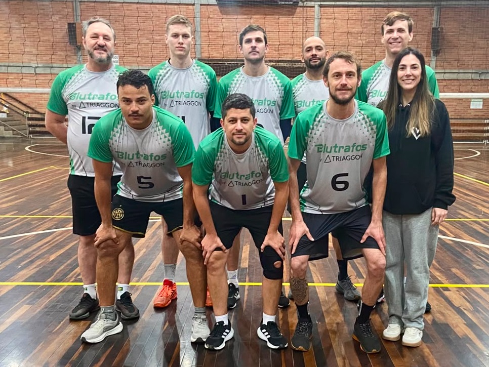 Fiedler conquista a 2ª etapa do Voleibol Masculino dos Jogos Entre Empresas