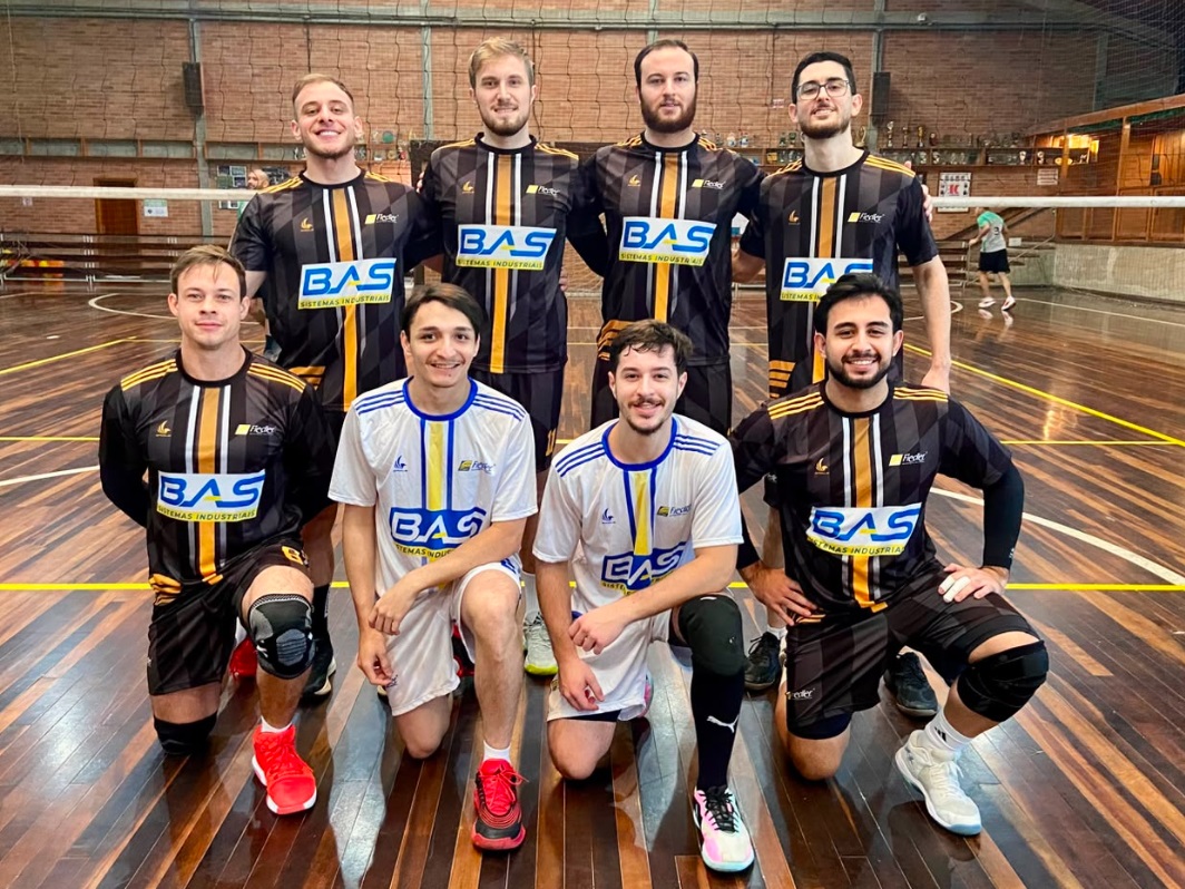 Fiedler conquista a 2ª etapa do Voleibol Masculino dos Jogos Entre Empresas