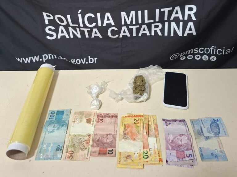 Denúncia leva à prisão de homem por tráfico de drogas em Pomerode