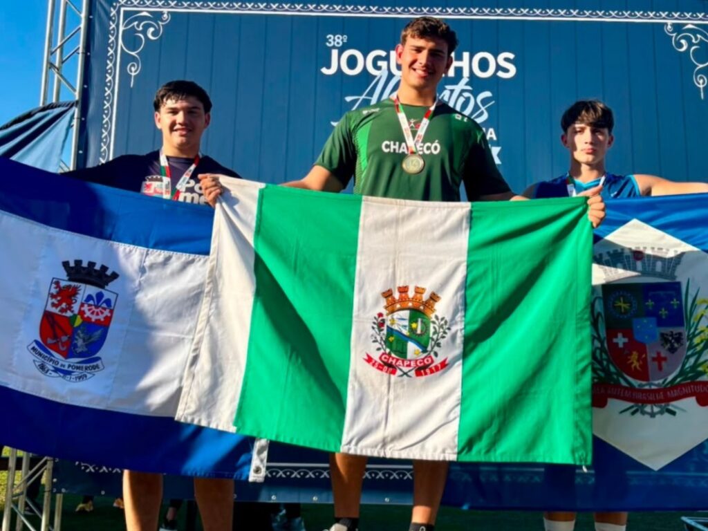 Pomerode conquista nove medalhas nos Joguinhos Abertos de Santa Catarina