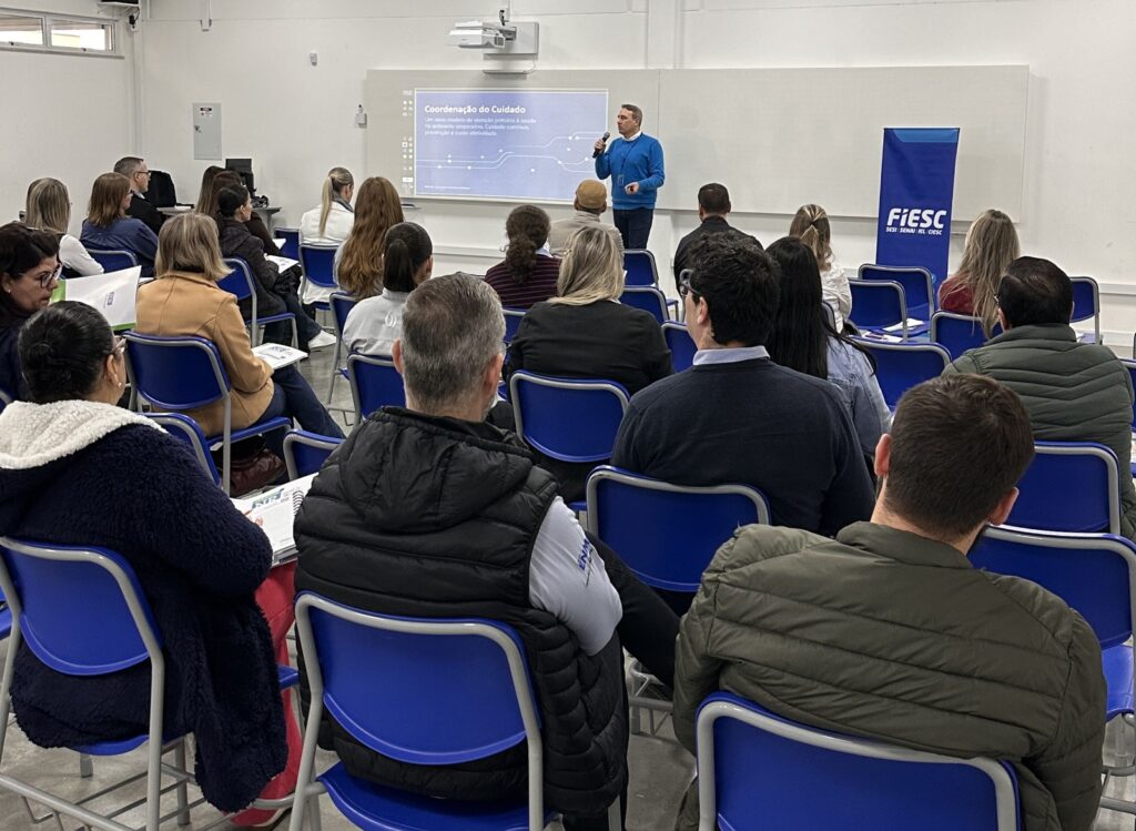 SESI promove debate sobre saúde do trabalhador em Pomerode