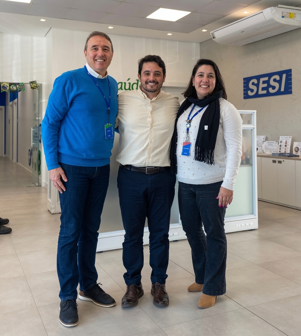 SESI promove debate sobre saúde do trabalhador em Pomerode