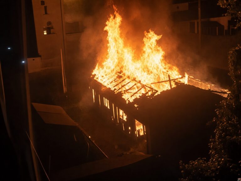 Incêndio destrói residência e mobiliza campanha de doações em Pomerode