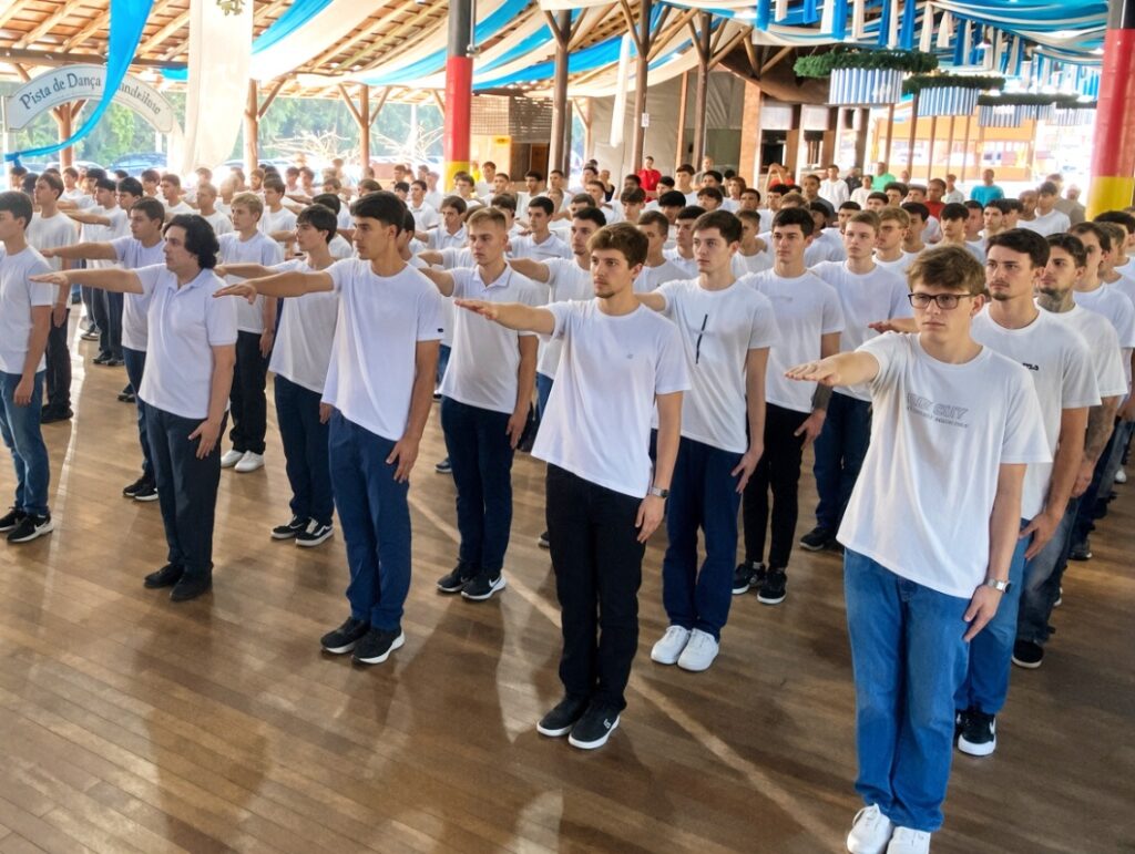 175 jovens de Pomerode participarão do Juramento à Bandeira em agosto