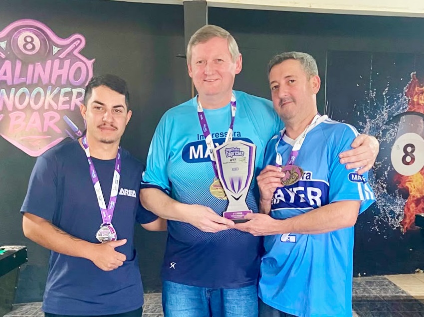 Sinuca Individual movimenta os Jogos Entre Empresas e define campeões de 2026