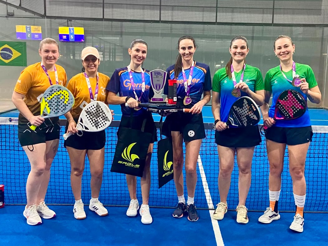 Andritz e Porcelanas Germer vencem a 2ª etapa do Padel nos Jogos Entre Empresas