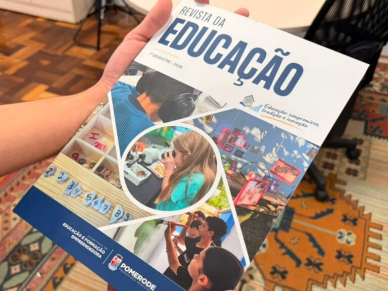 Secretaria de Educação lança Revista da Educação com balanço do 1º semestre de 2026
