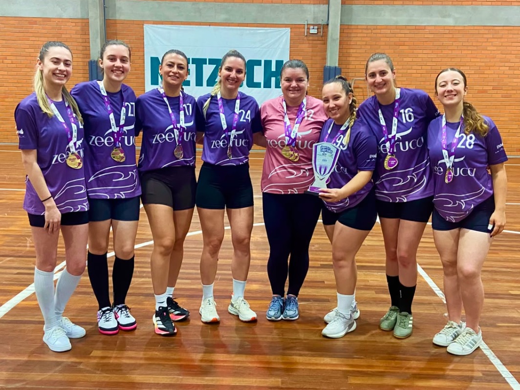 Zee Rucci conquista o Handebol Feminino dos Jogos entre Empresas