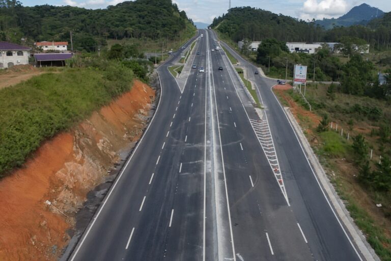 BR-280 terá operação Pare e Siga em Guaramirim na quarta-feira
