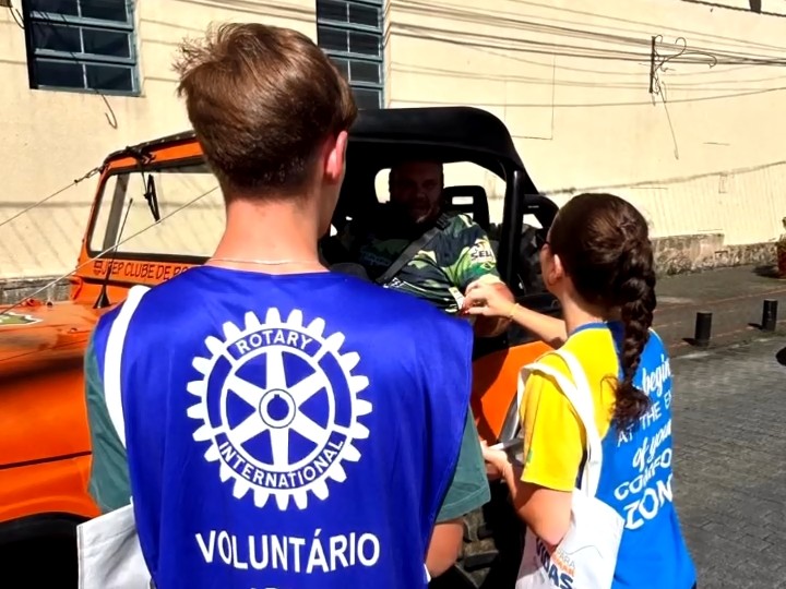 Rotary Club de Pomerode promove pedágio beneficente