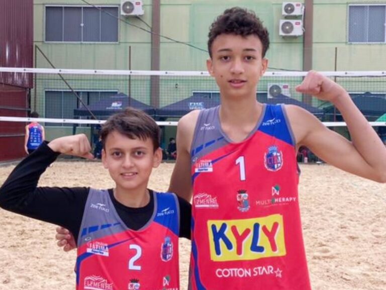 Pomerode coloca duplas entre as melhores do Vôlei de Praia Sub-15 de SC