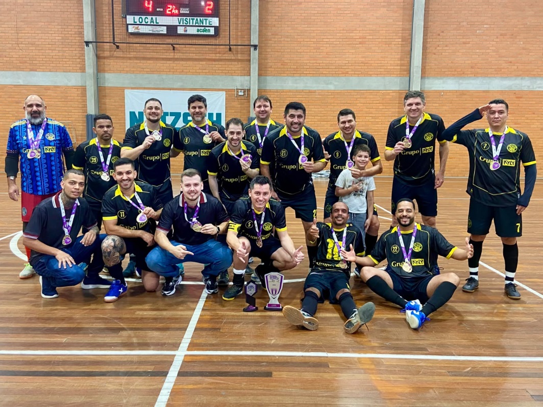 Kyly conquista título do Futsal Masculino Master dos Jogos entre Empresas