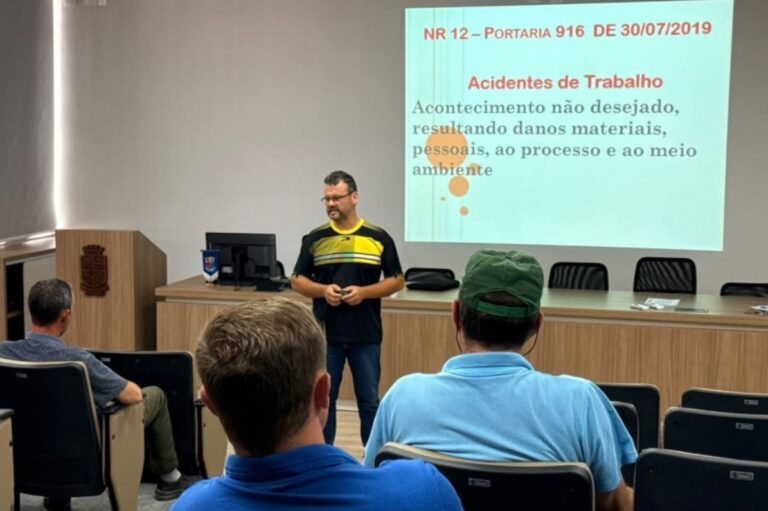 Prefeitura de Pomerode promove capacitação em segurança no trabalho