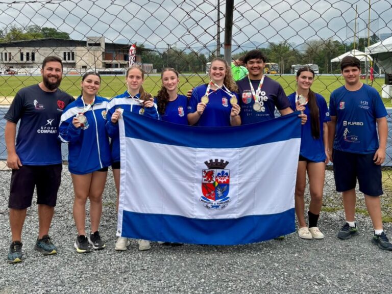 Atletismo de Pomerode conquista mais medalhas na Olesc em Timbó