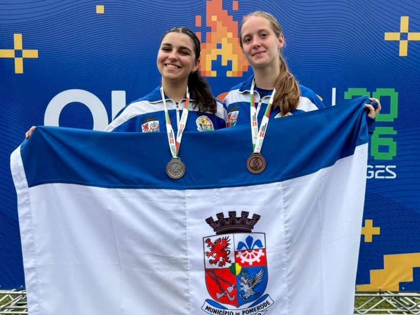 Atletismo de Pomerode conquista mais medalhas na Olesc em Timbó