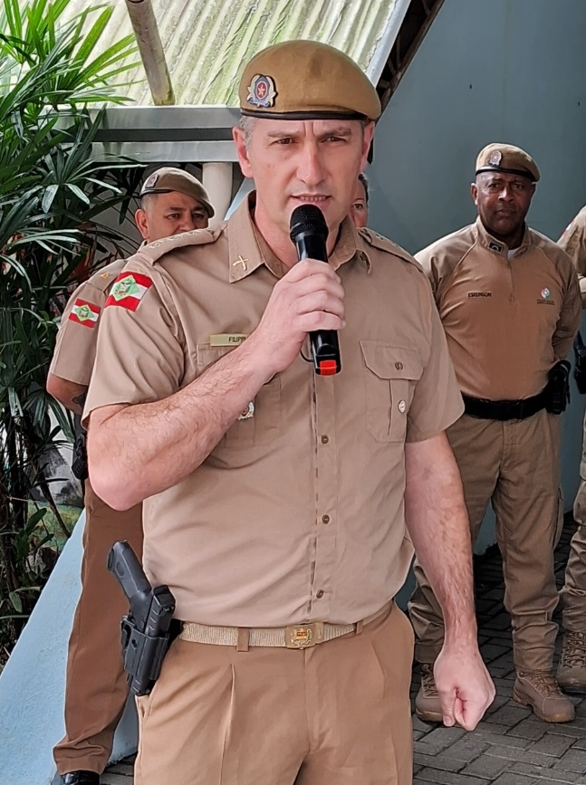 Pomerode inaugura sala de monitoria da Escola Cívico-Militar