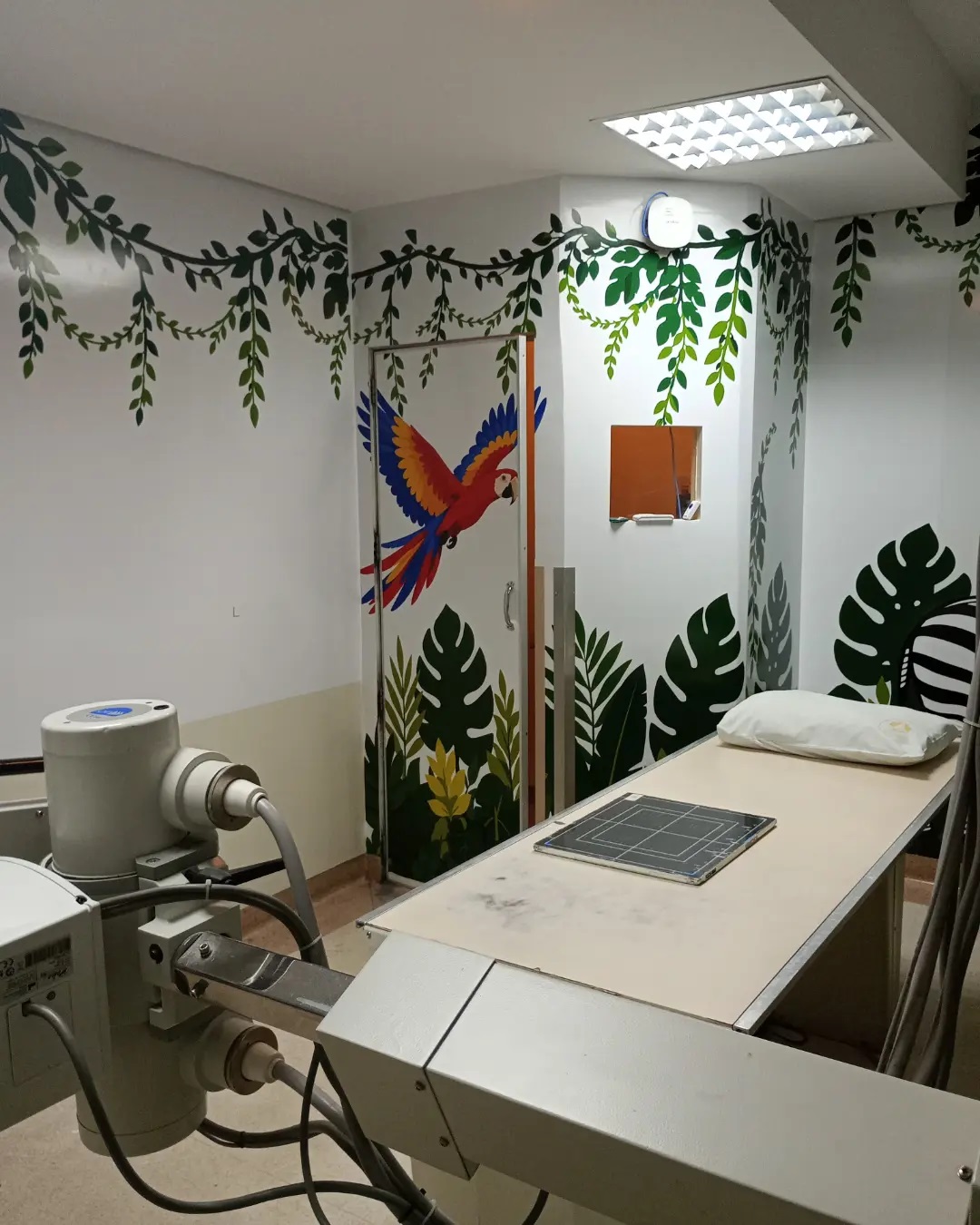Cresol transforma sala de raio X do Hospital e Maternidade Rio do Testo.