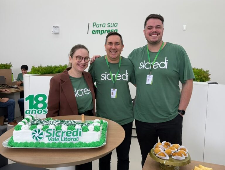 Sicredi Vale Litoral SC completa 18 anos