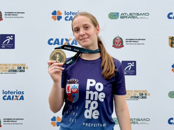 Atleta de Pomerode conquista título brasileiro no Lançamento do Dardo