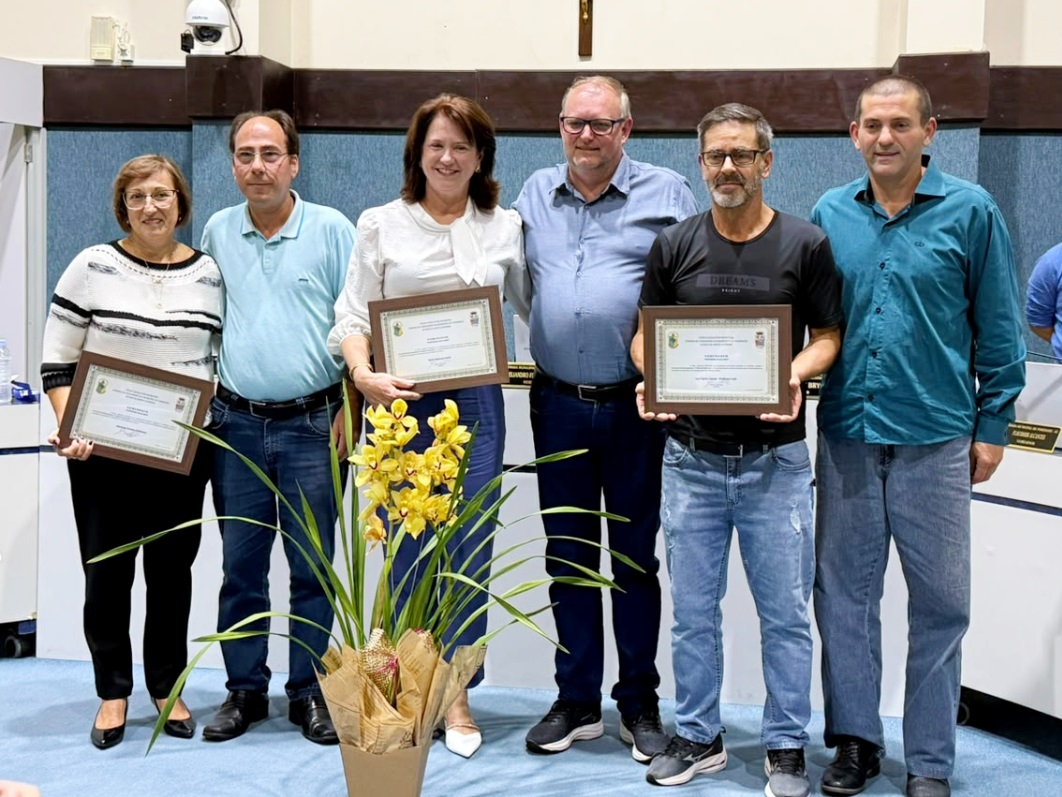 Câmara de Pomerode homenageia cinco personalidades com honrarias do Legislativo