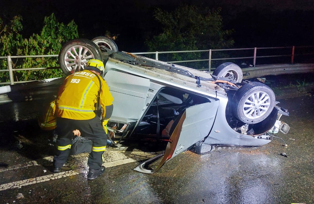 Acidente com duas mortes em Blumenau