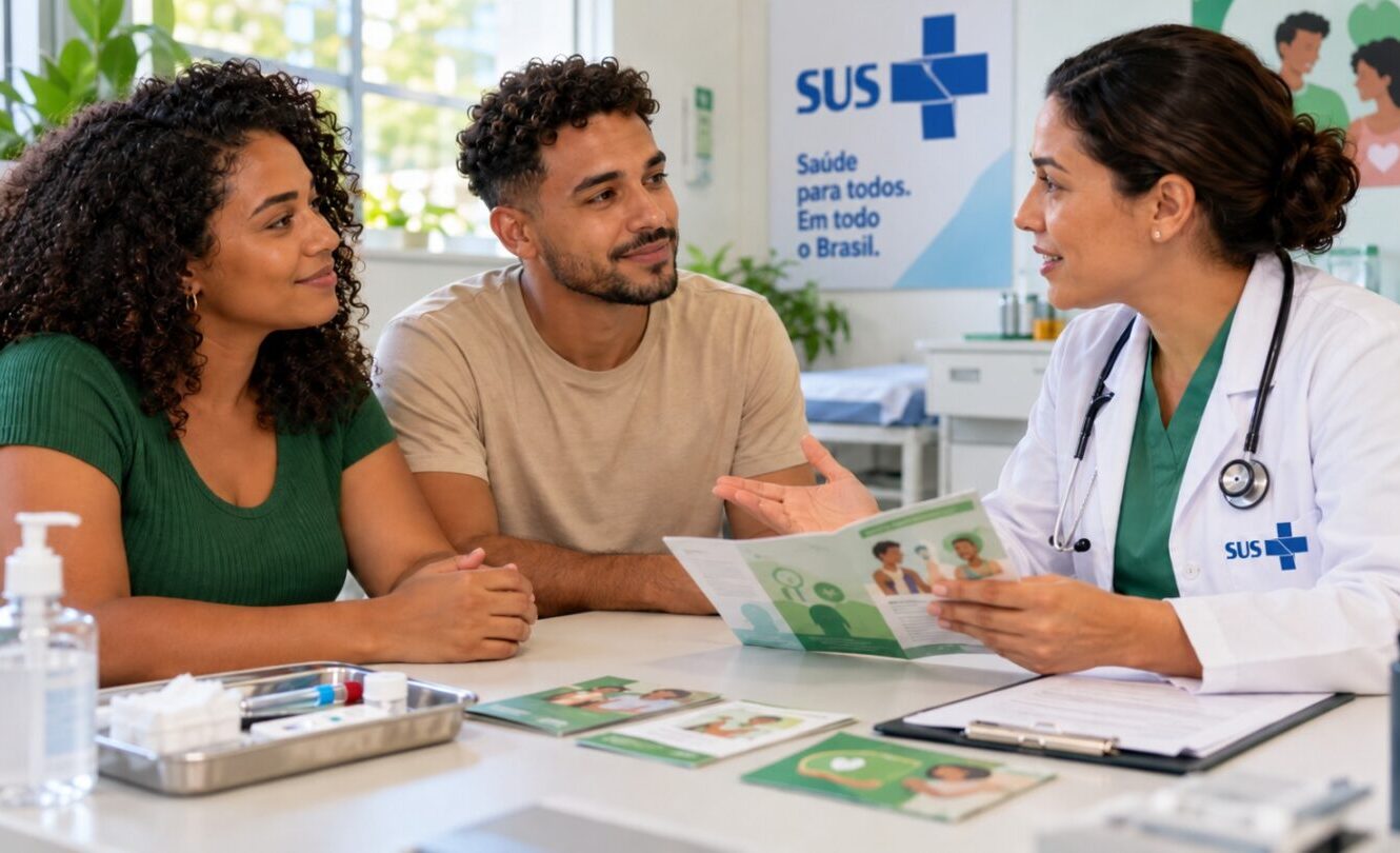 Teste e tratamento da sífilis em Pomerode