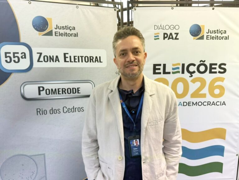 Urna eletrônica é substituída após apresentar defeito em Pomerode