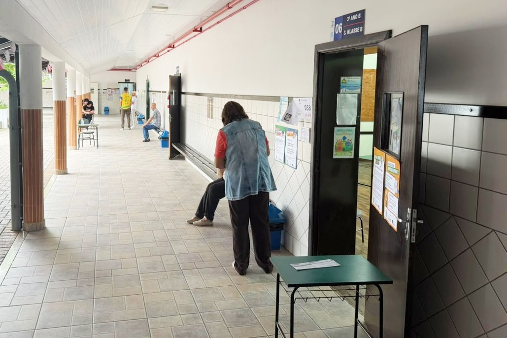 Movimentação é tranquila nos maiores colégios eleitorais de Pomerode