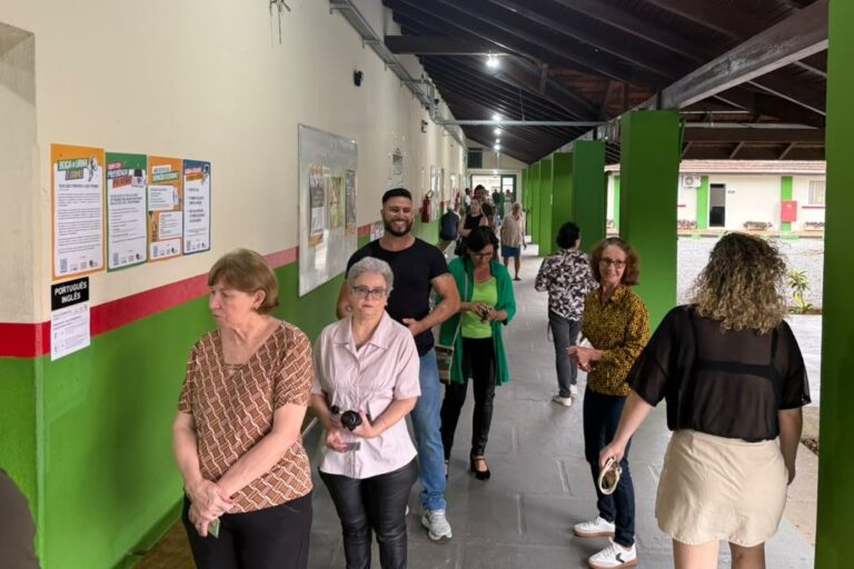 Movimentação é tranquila nos maiores colégios eleitorais de Pomerode